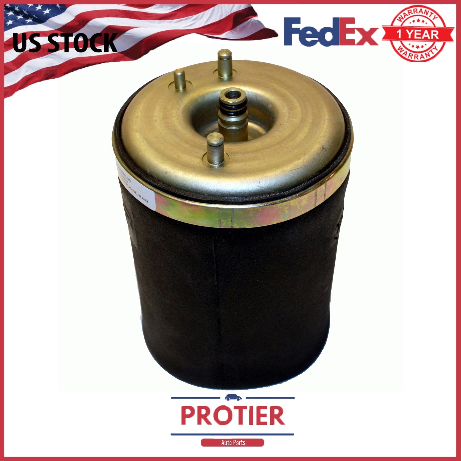 Rear Left Suspension Air spring Fit 2000-06 BMW X5 w/ Auto Rear Leveling 6B93BC-57