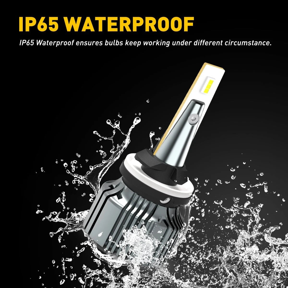 AUXITO 880 899 LED Fog DRL Light Bulbs 4000LM High Power 6000K White EOA AUXITO