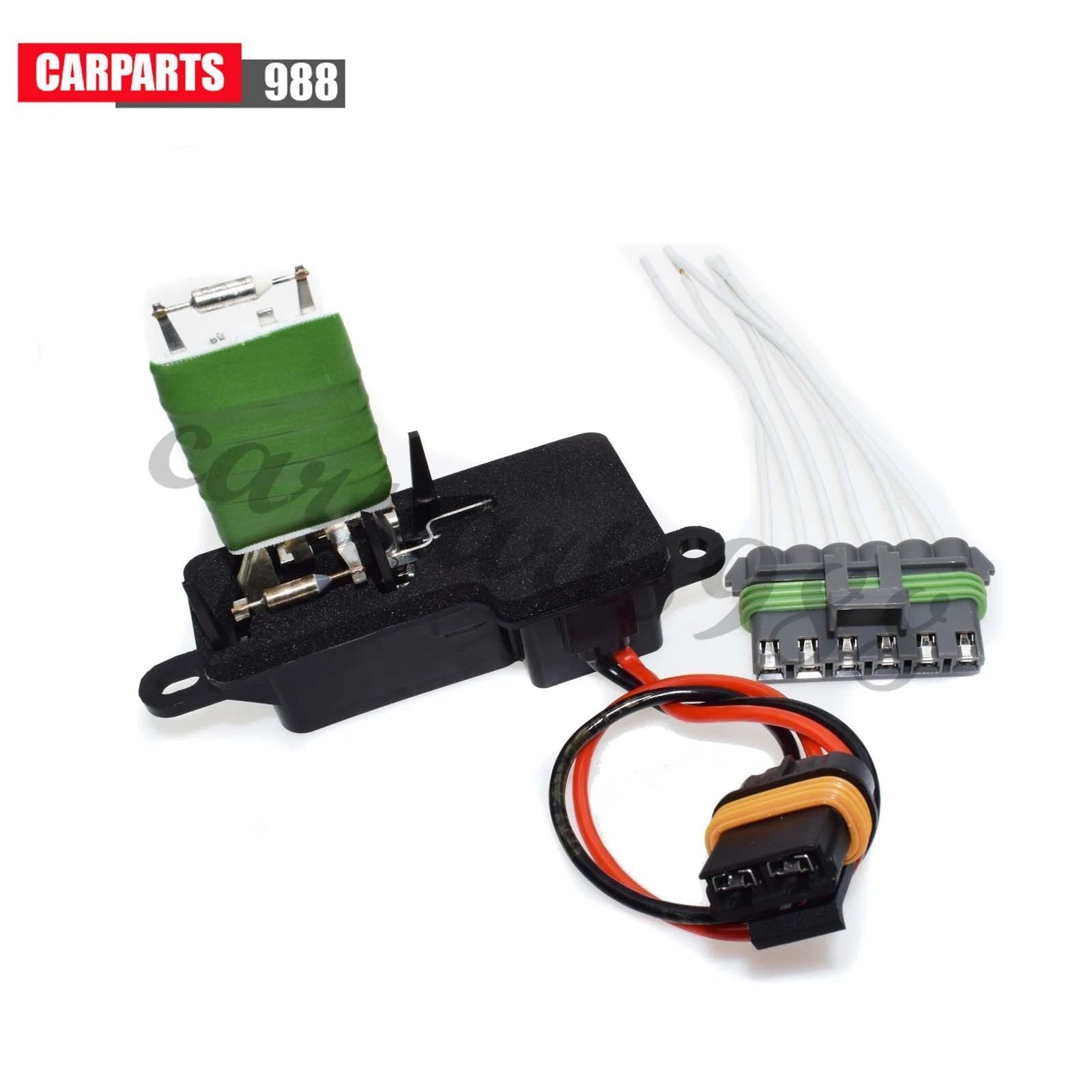 Heater Blower Motor Resistor & Connector For Chevrolet Astro GMC Safari 89018436 6B93BC-57