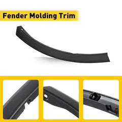 2pcs Front Bumper End Caps For Toyota RAV4 2016-2018 Textured Right & Left EOA 6B93BC-57