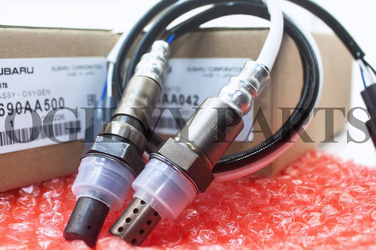 Upstream / Downstream (2)  Oxygen Sensor For Subaru Impreza 2002 2.0L