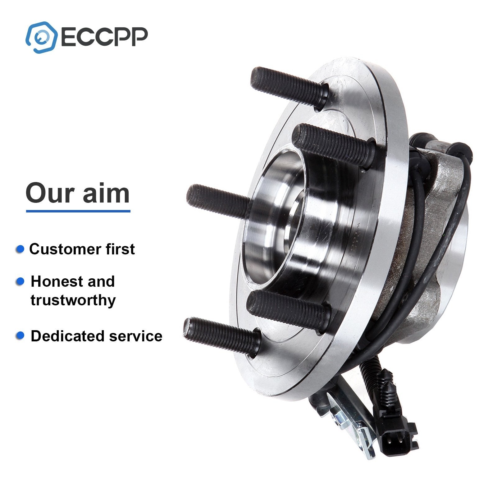 1Pc Wheel Hub Bearing Front For 2008-2020 Dodge Grand Caravan VW Routan Ram C/V 6B93BC-57