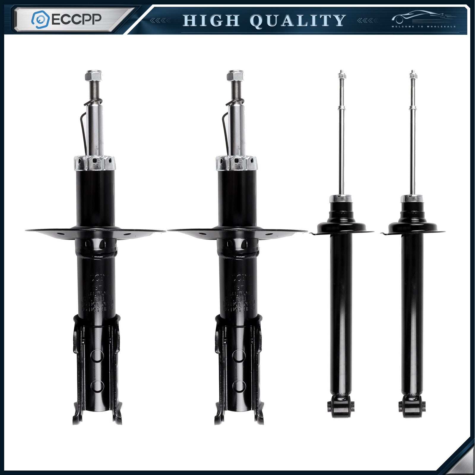 Front Rear Struts Shocks For 95-05 Cavalier Pontiac Sunfire Left Right 6B93BC-57