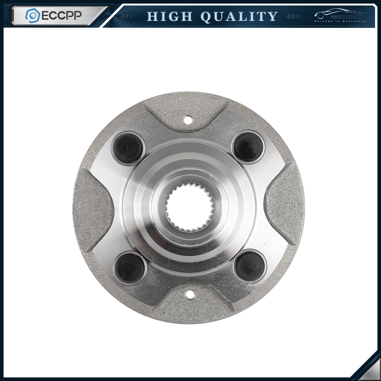 FWD 1Pc Wheel Hub Front For Honda Civic 1.7L 2001-2005 For Honda Fit 2009-2013 6B93BC-57