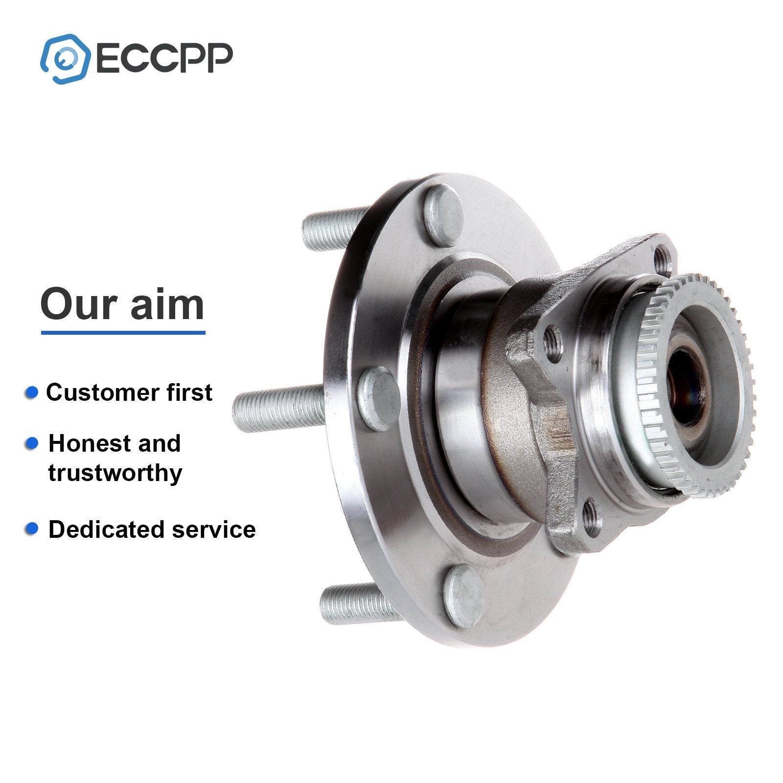 1Pc Rear Wheel Hub Bearing For Mitsubishi Galant Eclipse FWD W/ ABS 2005-2012 MITSUBISHI