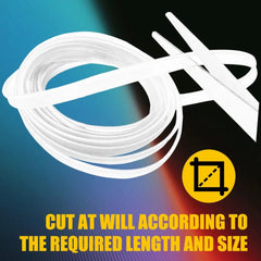 8M RGB LED Car Interior Fiber Optic Neon EL Wire Strip Atmosphere Light APP EOA 6B93BC-57