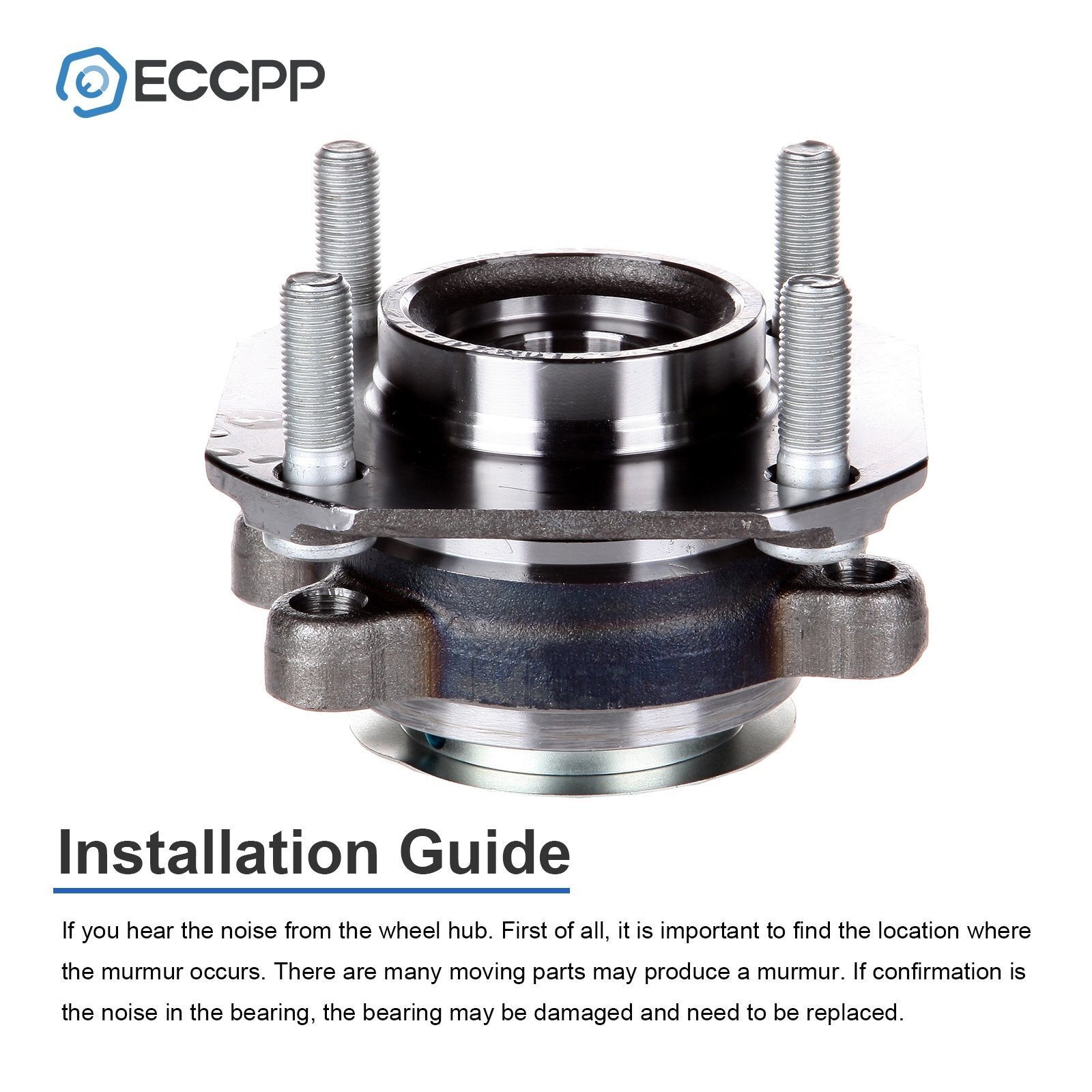 1Pc Wheel Hub Bearing Assembly Front For Nissan Sentra Non-ABS 2.0L 2007-2012 6B93BC-57