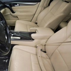 FOR 2009-2014 Acura TL Center Console Lid Armrest Cover Vinyl Leather Trim EOA 6B93BC-57