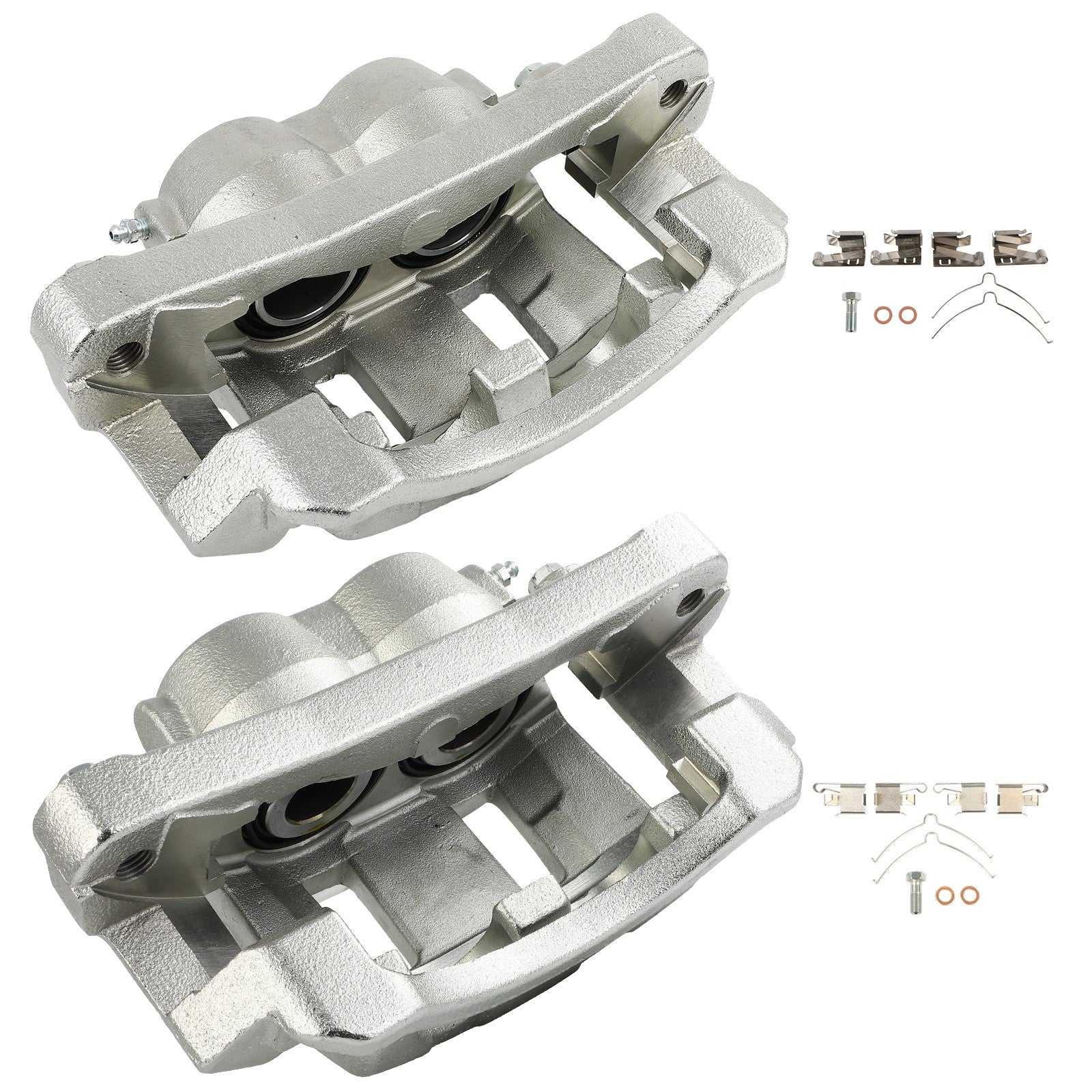 Front Brake Calipers 2Pcs  Set For 2000 Ford Excursion 4WD 18B4689 18B4688 6B93BC-57