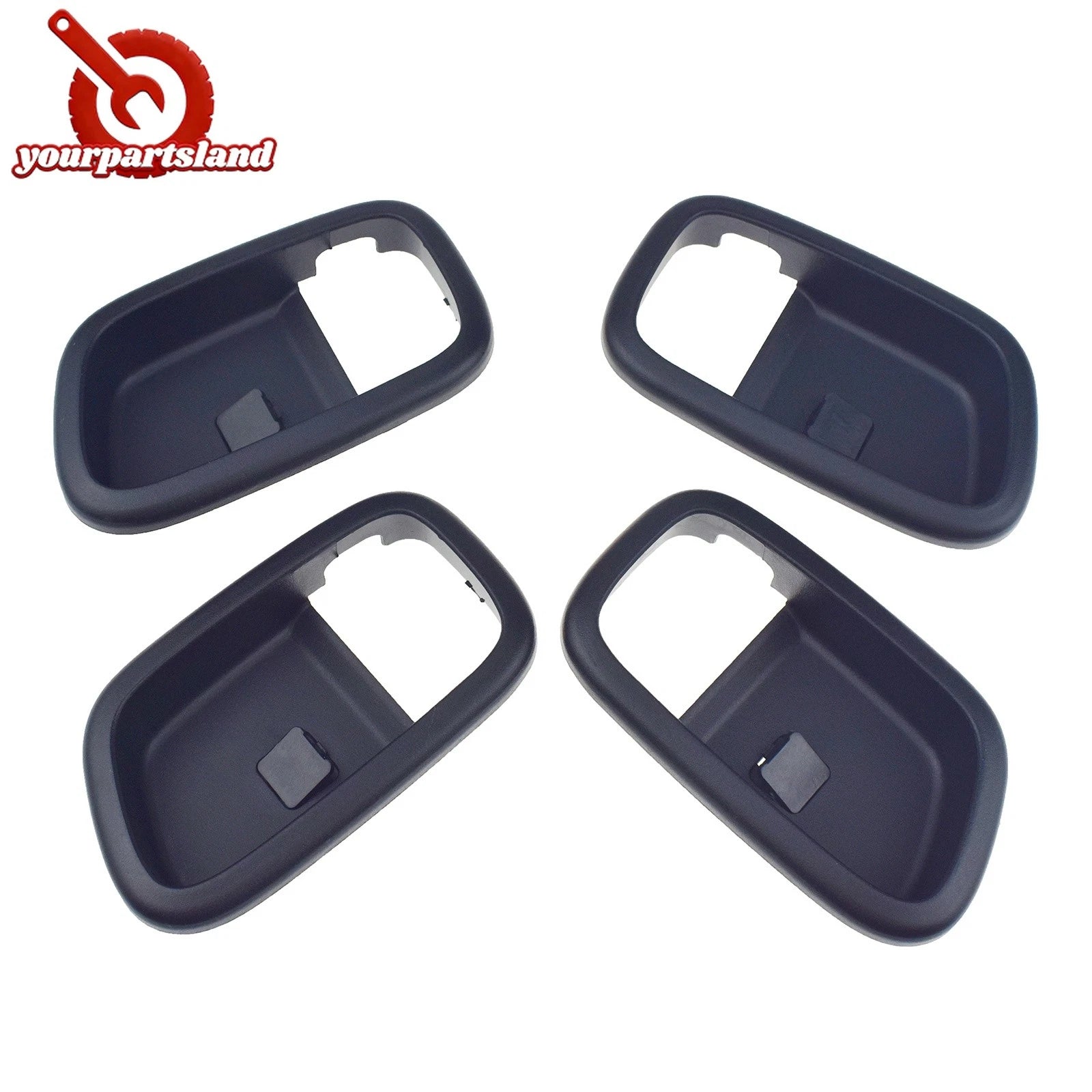 Black Inner Inside Door Handle Bezel Housing For Hyundai Accent 1.6L 2006-2011 6B93BC-57