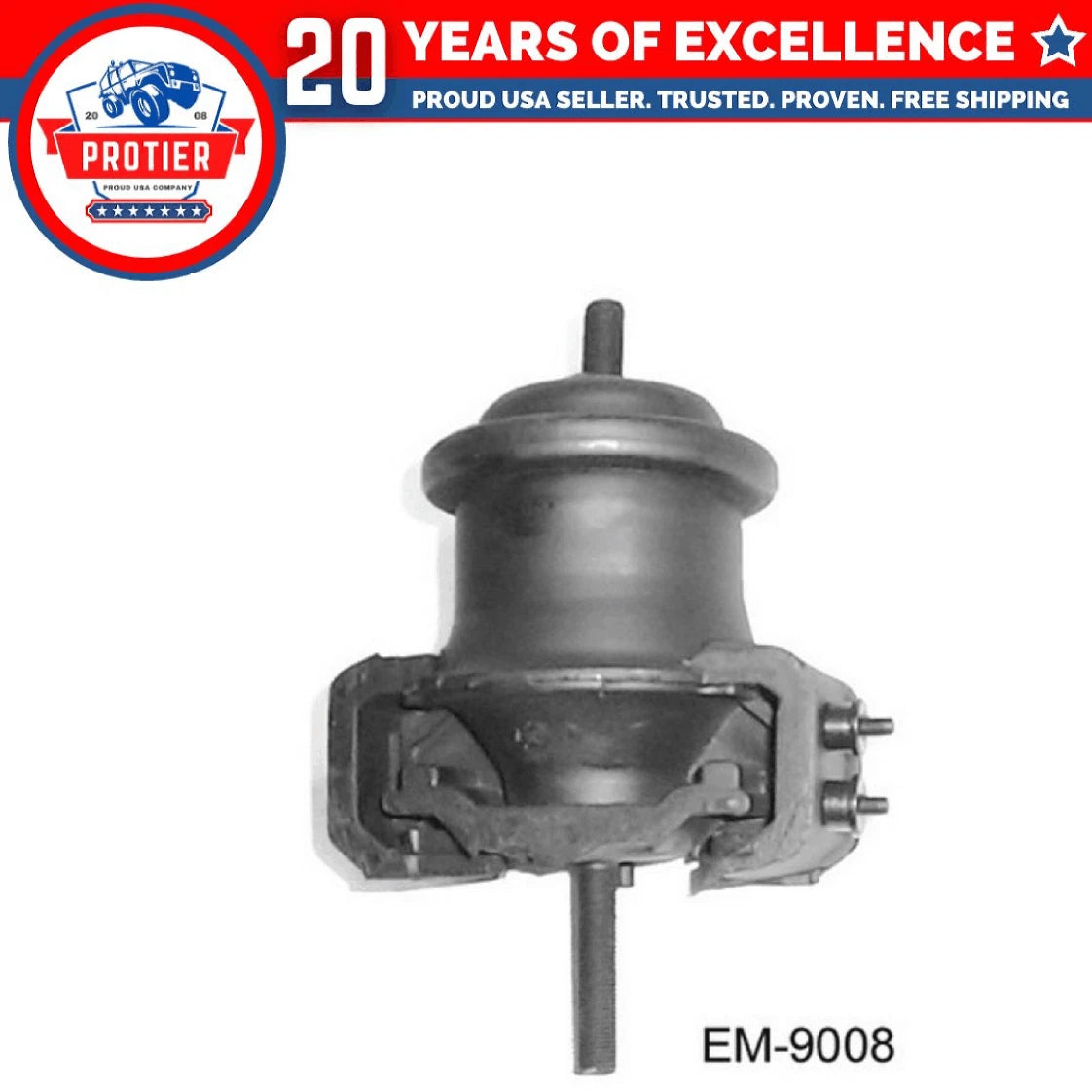 Motor & Trans Mount Set for 1997 - 2002 Mazda Millenia 2.5L 3PCS Replaces A6447 6B93BC-57