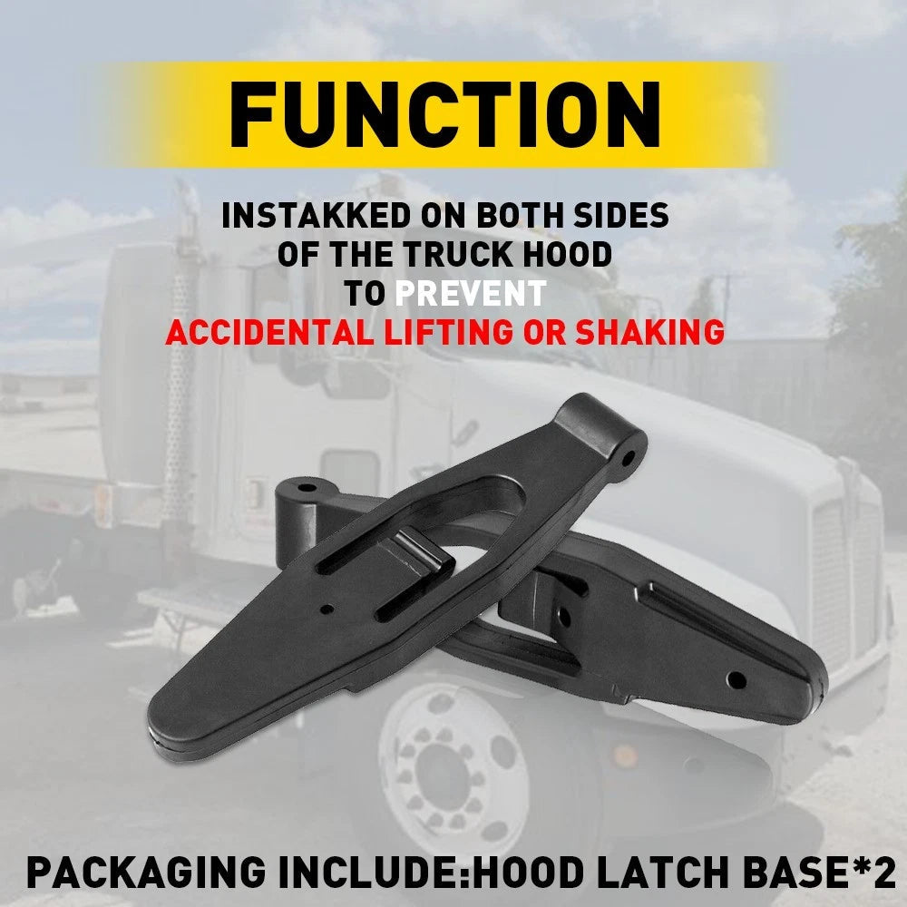 FOR Kenworth W900 Peterbilt 377 378 379 Hood Latch Kit 1 Pair OEM # L56-0001 EOA 6B93BC-57