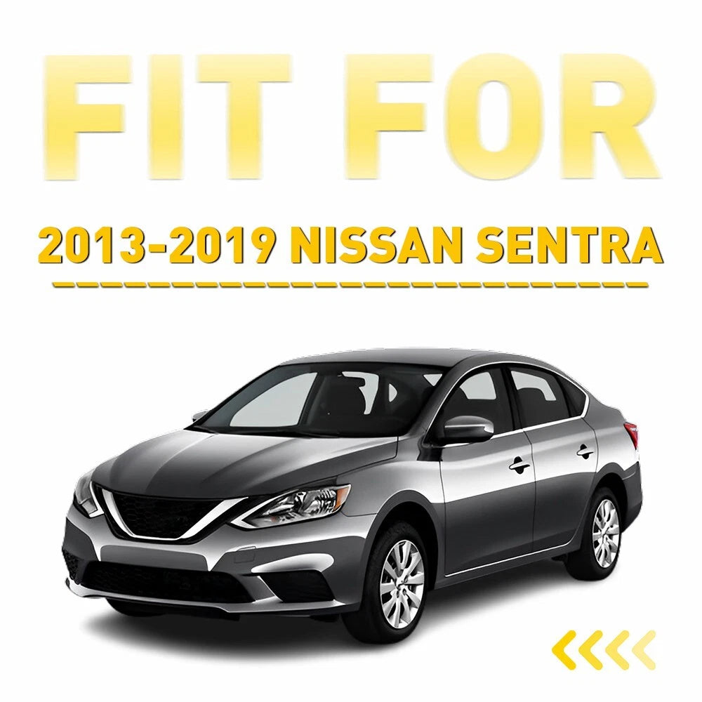 For 2013-19 Nissan Sentra Front Windshield Wiper Side Cowl Extension Cover Trim 6B93BC-57
