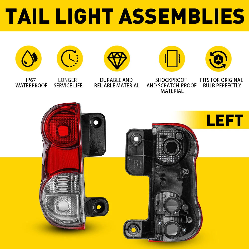 Tail Light Lamp Assembly For 2013-2021 Nissan NV200 Left Driver Side US 6B93BC-57