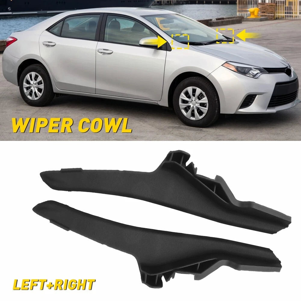 Windshield Wiper Cowl Extension Trim Hood Side Seal Fits 14-19 Toyota Corolla LE 6B93BC-57
