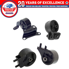 Motor & Trans Mount Set for 1997-1999 Mercury Tracer 2.0L for Manual Trans 4PCS 6B93BC-57