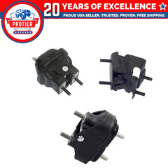 Engine Motor & Trans Mount 3PCS Set Fit 1999-2002 Oldsmobile Intrigue 3.5L 6B93BC-57