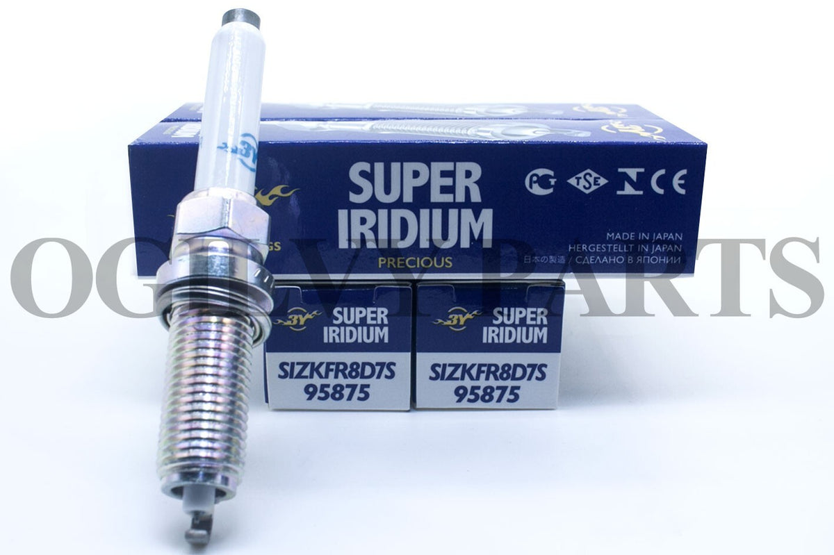 Iridium (4) Spark Plug Long-life For Mercedes-Benz SILZKFR8D7S / 95875