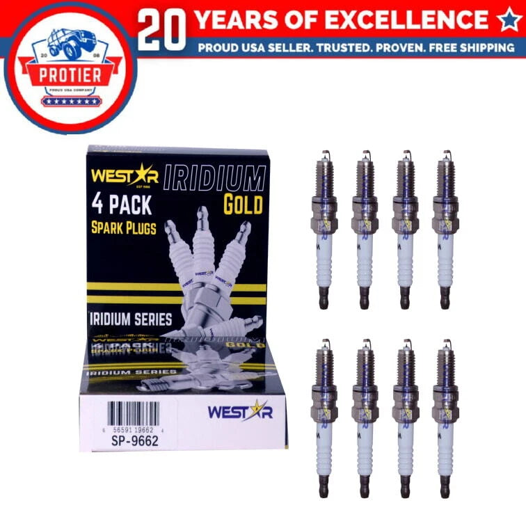 8x laser iridium spark plugs 97637 DCPR7EIX 6046 6B93BC-57