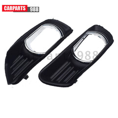 Pair Front Bumper Lower Fog Light Trim Bezel Cover for Toyota Camry 2007-2009 6B93BC-57