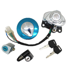 Ignition Switch Fuel Gas Tank Cap Lock Set for Honda VT750 Shadow 750 1997-2007 6B93BC-57