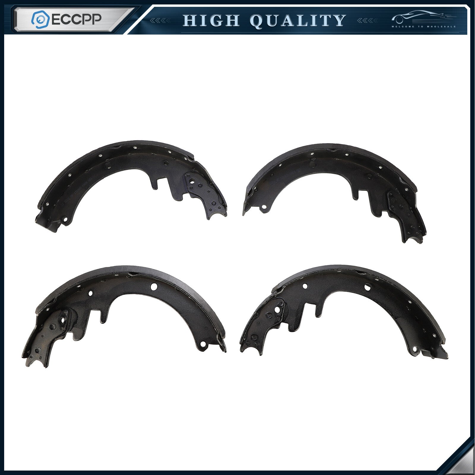 REAR Ceramic Brake Shoes for 1999 Chevrolet C2500 Suburban 00-02 GMC Savana 2500 6B93BC-57