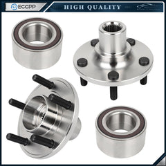 2X Wheel Hub & Bearing Kit Front For Ford Escape 2013-2019 Lincoln MKC 2015-2019 6B93BC-57