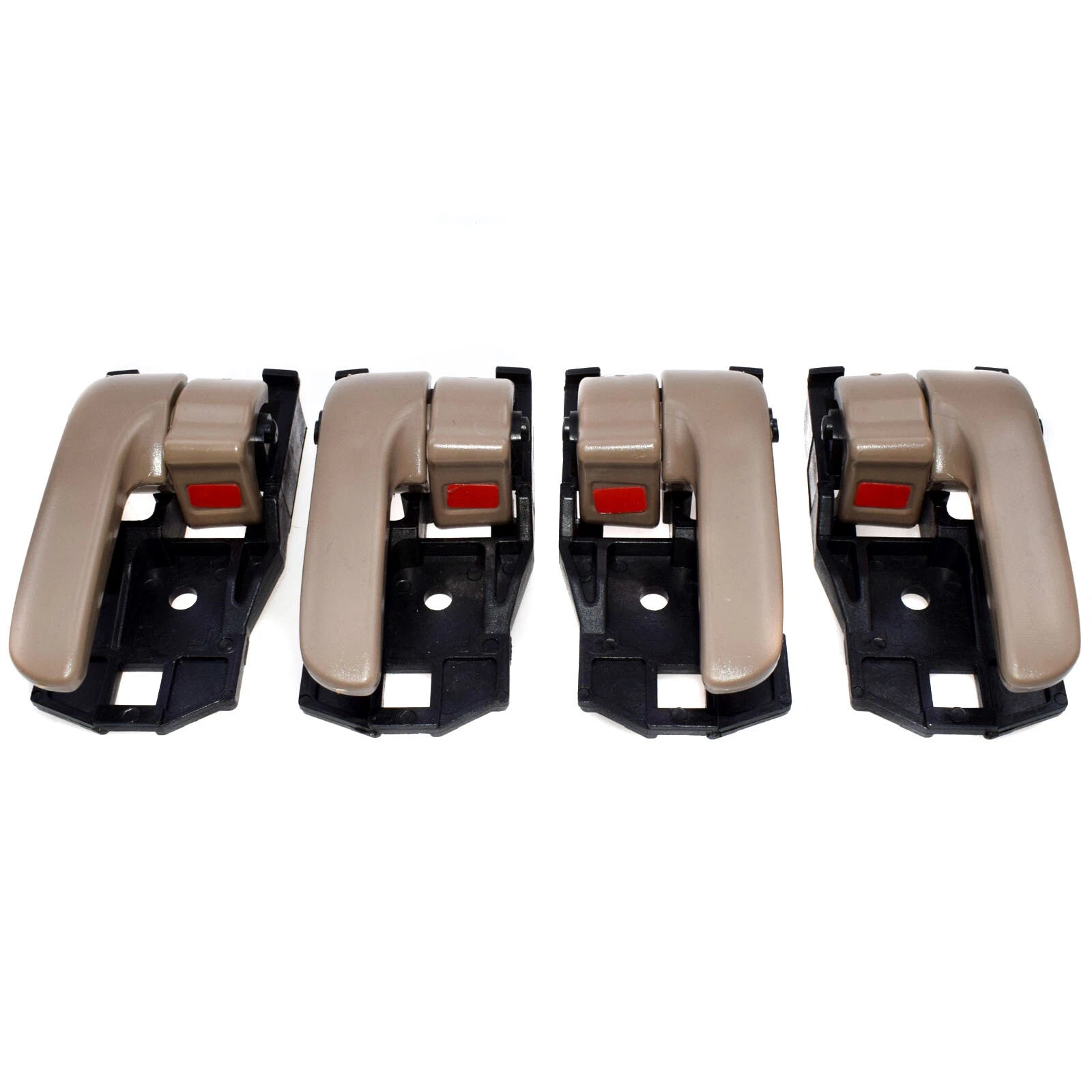 4Pcs Beige Insdie Door Handles For 1997-01 Toyota Camry 69206-AA010 69205-AA010 6B93BC-57