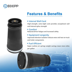 Pair Air Suspension Air Bags W21-760-9000 For ContiTech SK6815P01 6B93BC-57