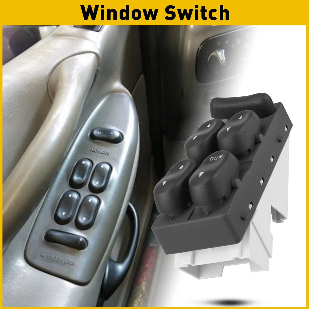 for 97-02 Ford Expedition Excursion LH Driver Power Window Switch F6DZ14529AA 6B93BC-57