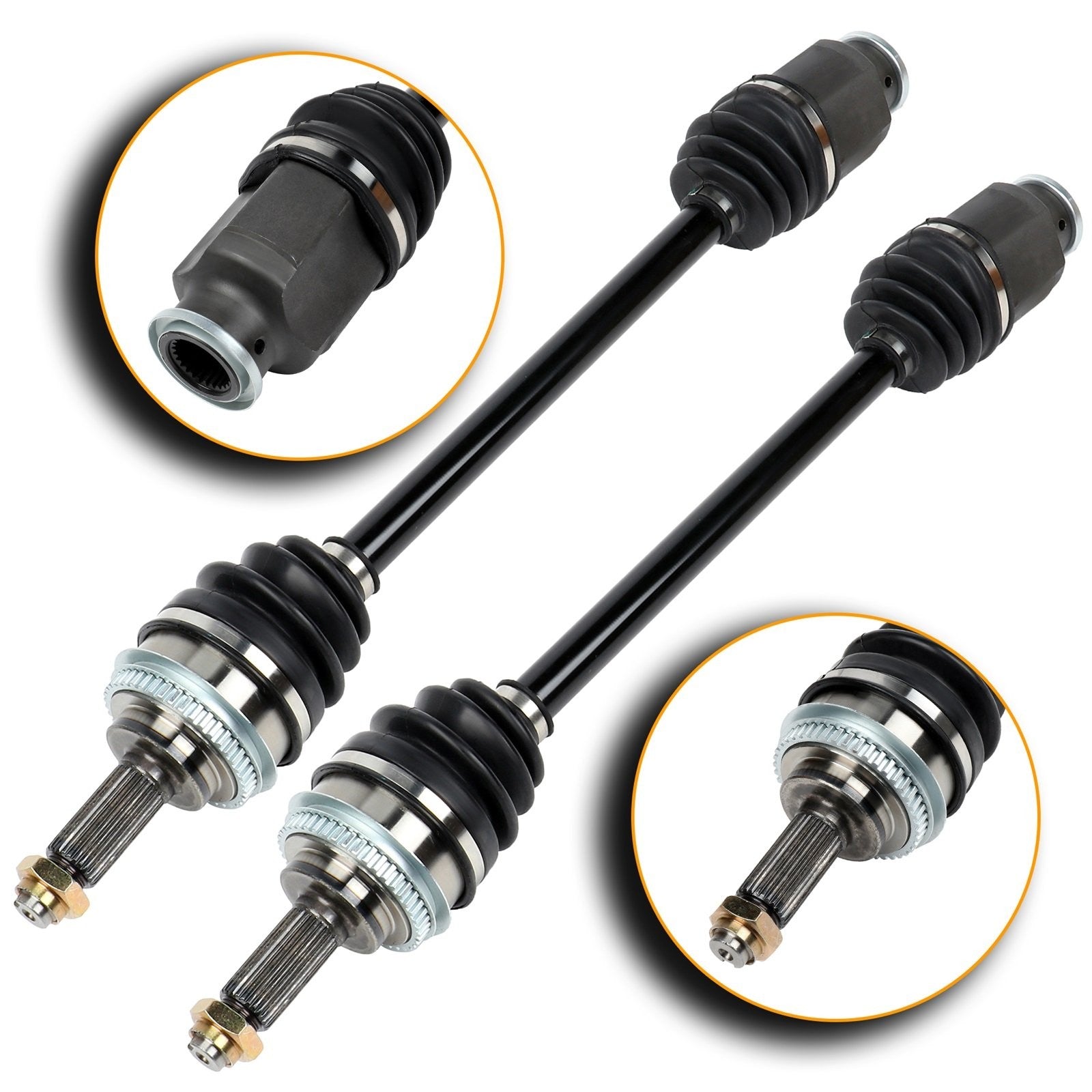 2X for Subaru Outback Legacy 2000-04 Forester 2000-02 Front Left & Right CV Axle KOEEP