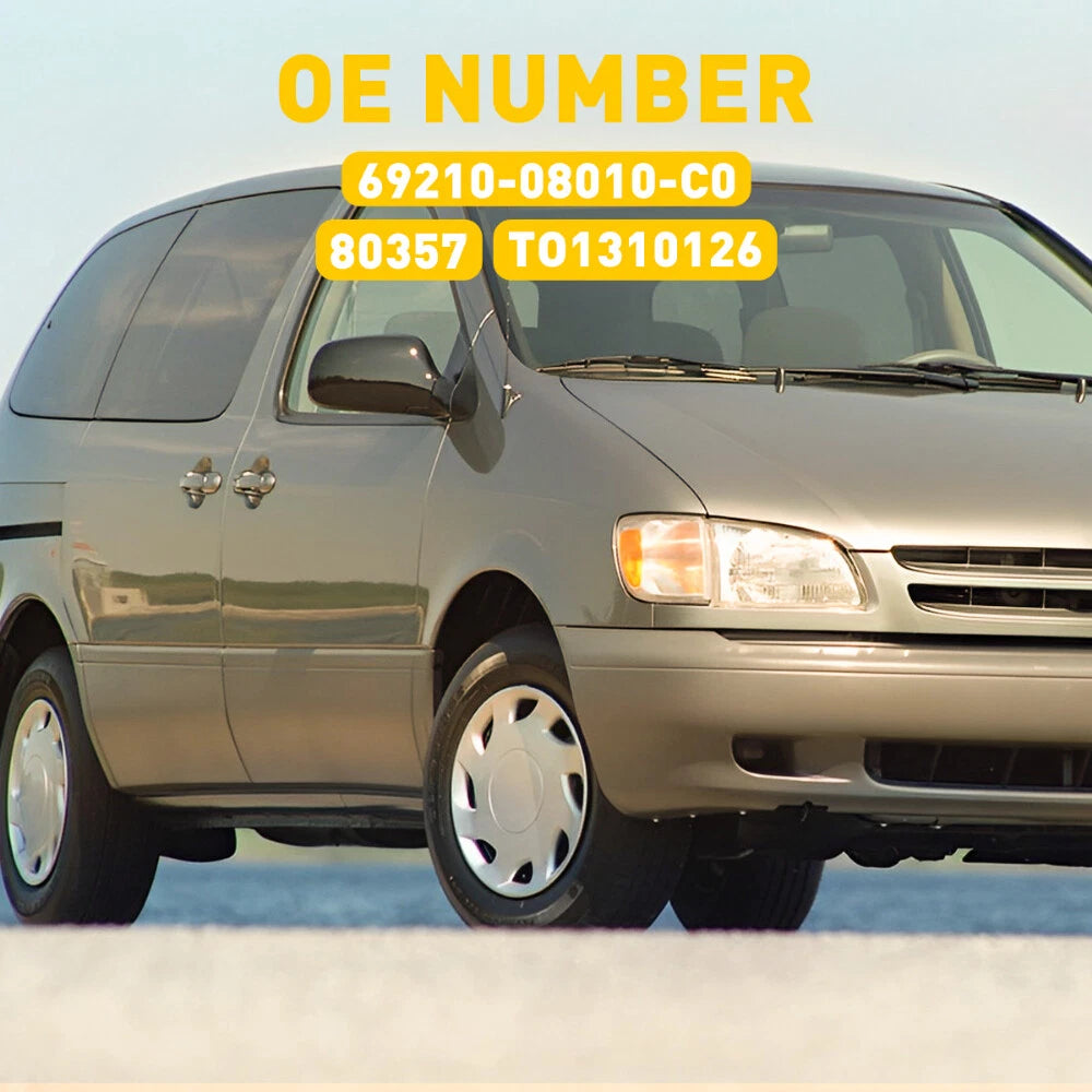 Door Handle Exterior Front Right Passenger For Side 98-03 Toyota Sienna Beige EA 6B93BC-57
