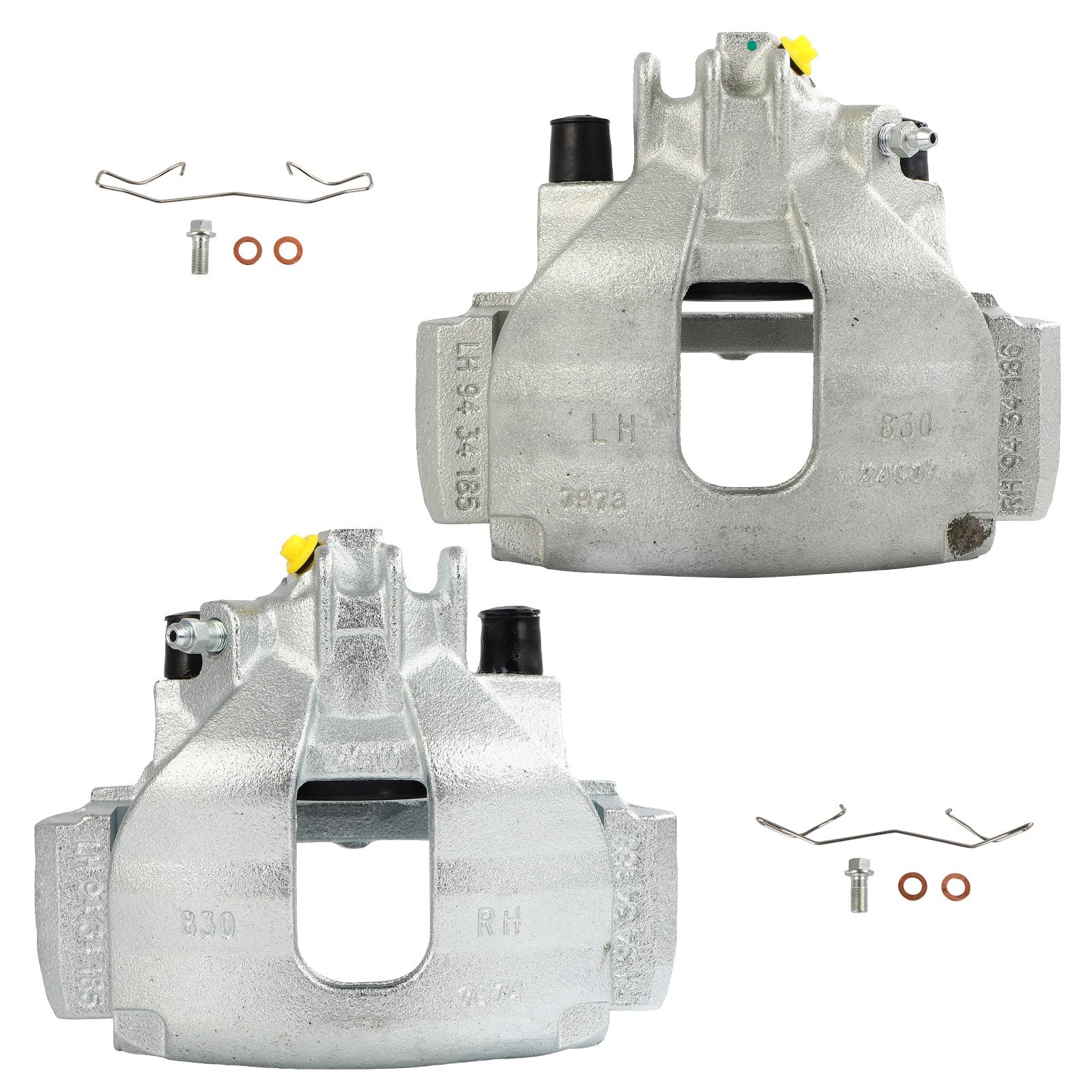 Front Left Right Brake Calipers 2Pcs For 1999-2006 Volvo S80 2001-2007 Volvo S60 6B93BC-57