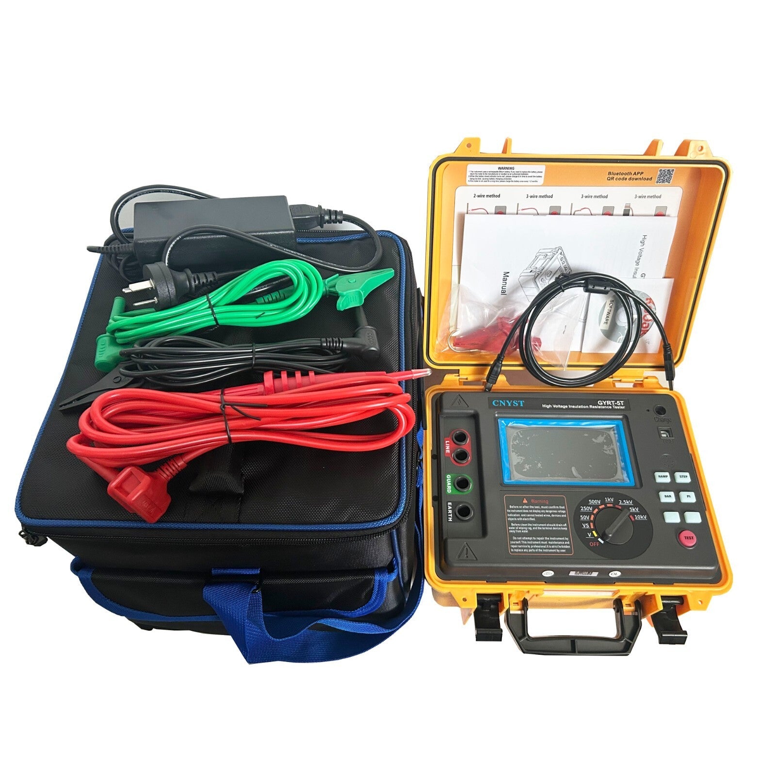 Digital High Voltage Insulation Tester Meter 10Kv For Electrical Equipment 6B93BC-57