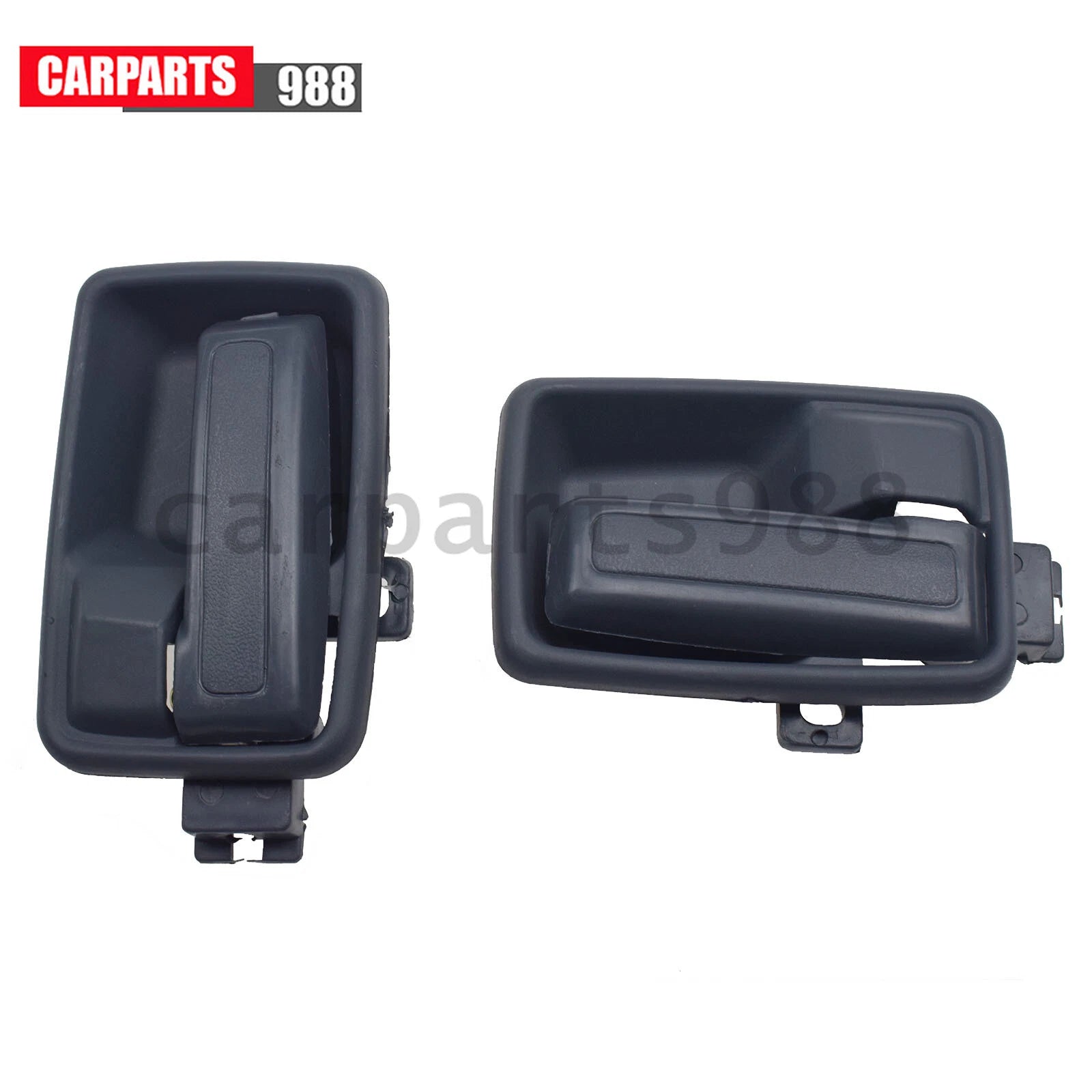 2Pcs Left Right Interior Door Handle Grey for Isuzu Rodeo Pickup Honda Passport 6B93BC-57