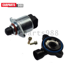 Throttle Position Sensor & Idle Air Control Valve For Chevy GMC Cadillac Buick 6B93BC-57