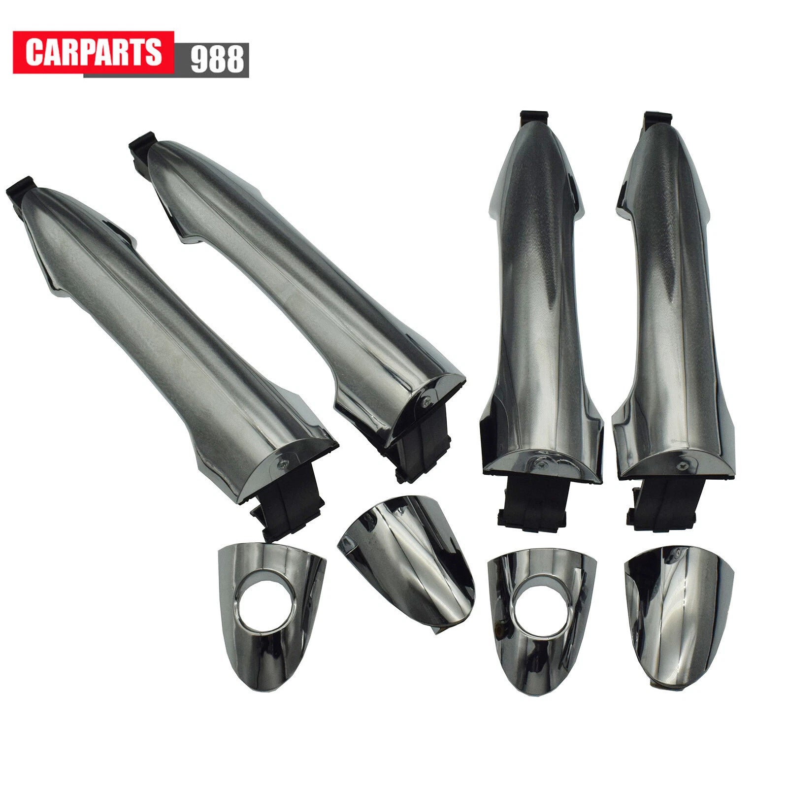 Outside Door Handle Chrome Front Rear LH RH For Kia Picanto 2011 2012 2013-2016 6B93BC-57