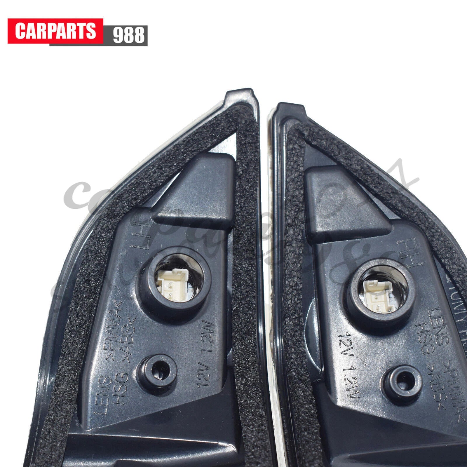 Pair Left Right Rearview Mirror Turn Signal Lamp For Kia Sedona Carnival 2010-14 6B93BC-57
