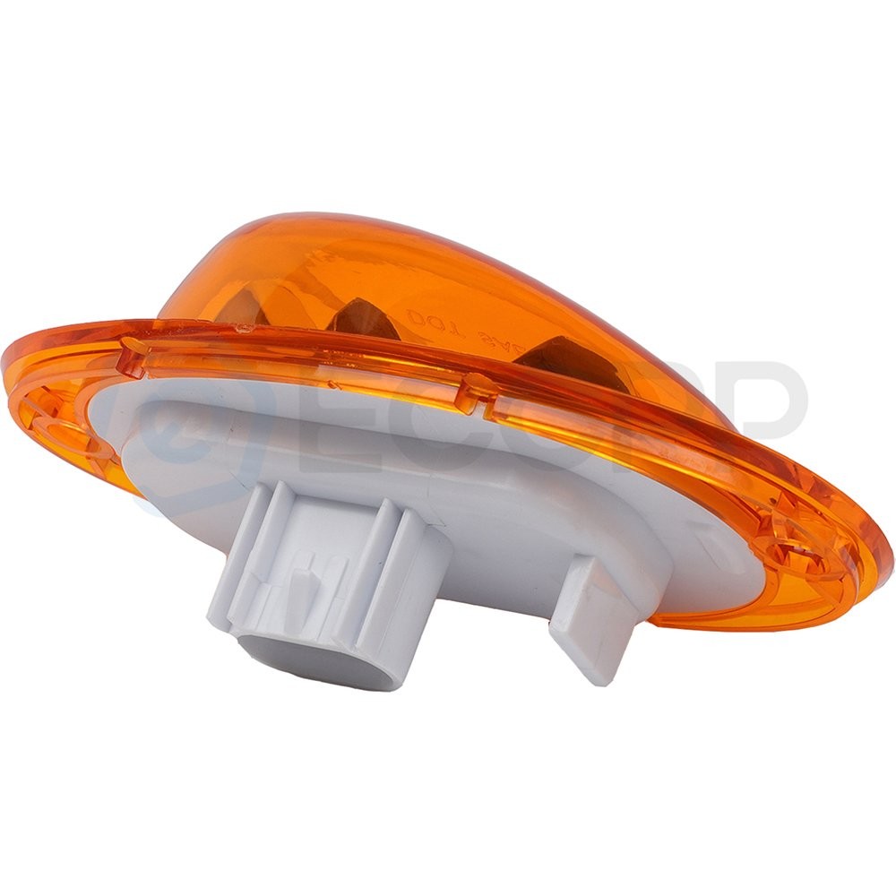 10pcs Amber LED Side Marker Lights Turn Signal 5 LED For Freightliner Cascadia 6B93BC-57