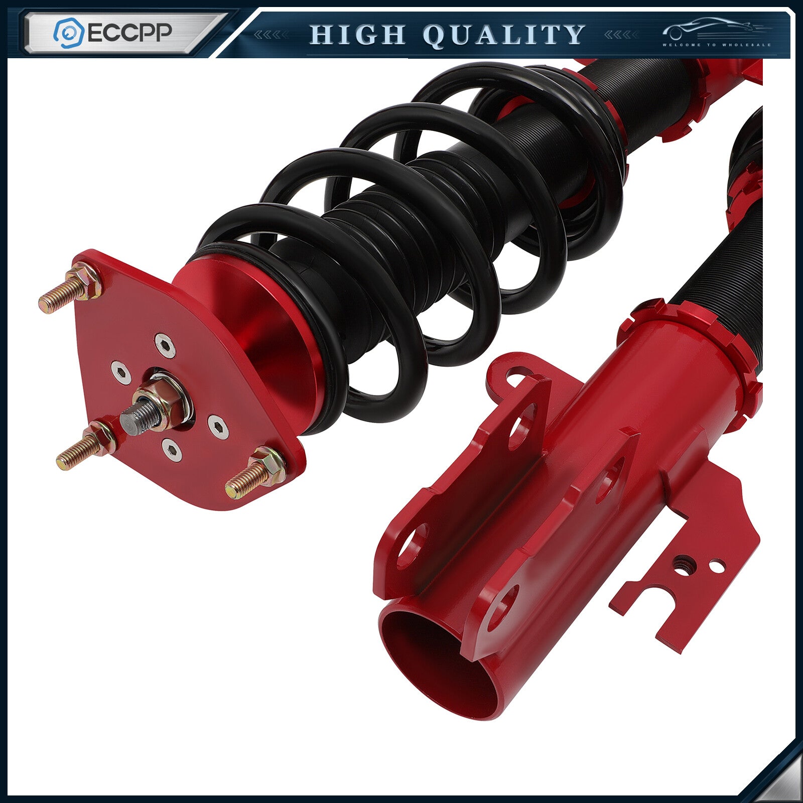 ECCPP Coilovers Shocks Adjustable Height For Toyota Camry 95-01 Strut Suspension ECCPP