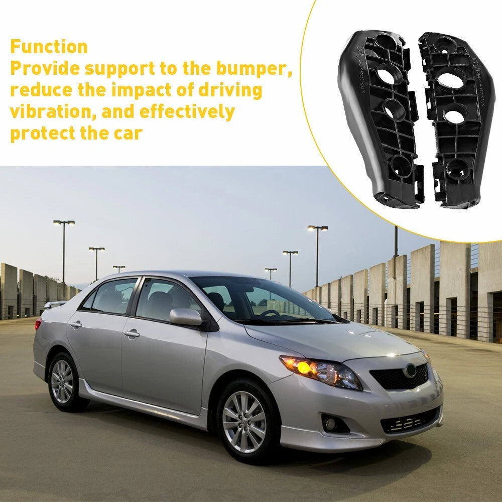 For Corolla 09-10 Bumper Support Bracket Holder Front Plastic L&R 5211602130 EOA 6B93BC-57