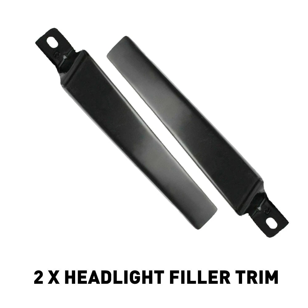 FRONT BUMPER GRILLE HEADLIGHT FILLER TRIM PANELS SET FOR 1998-2000 TOYOTA TACOMA 6B93BC-57