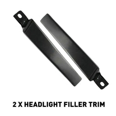 FRONT BUMPER GRILLE HEADLIGHT FILLER TRIM PANELS SET FOR 1998-2000 TOYOTA TACOMA 6B93BC-57
