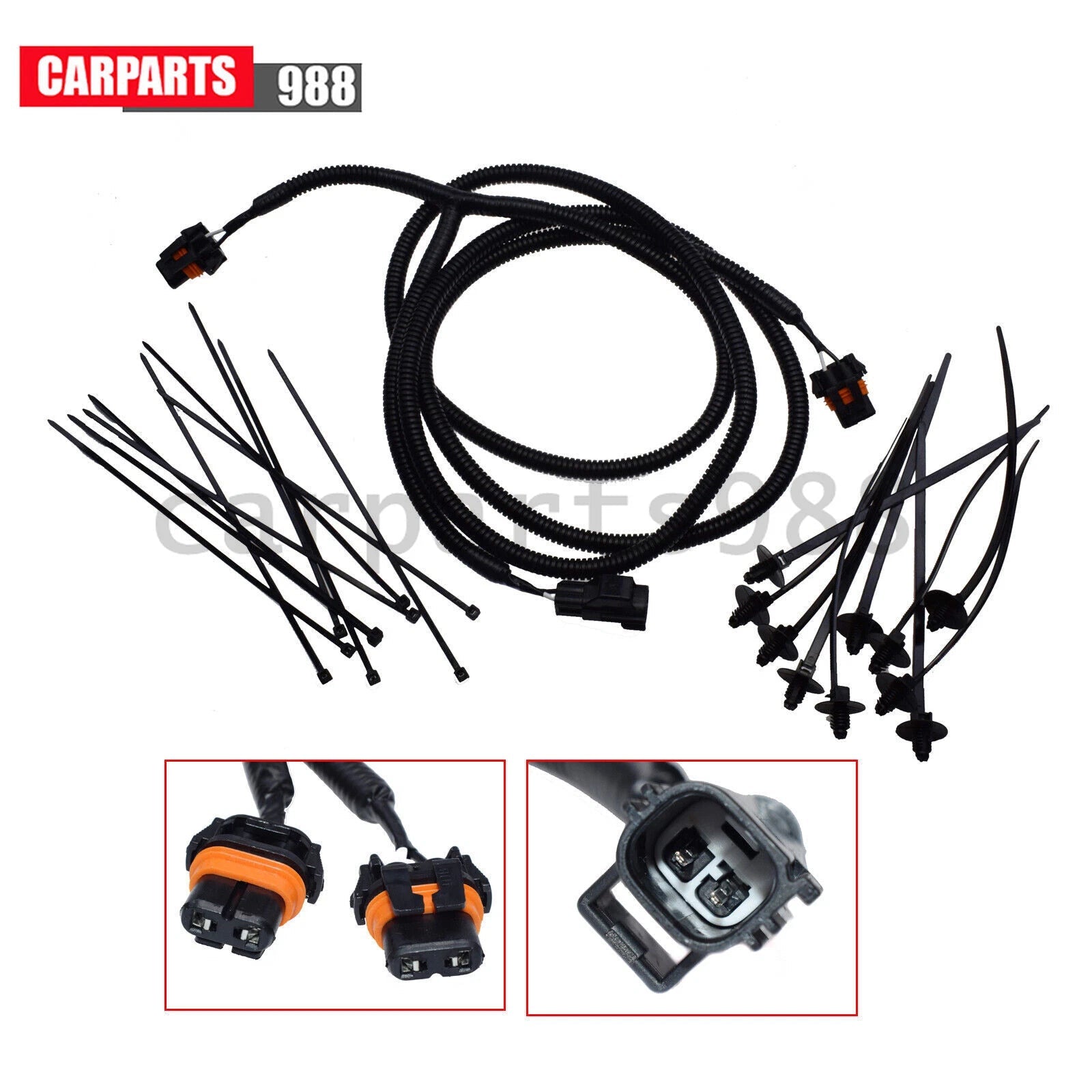Fog Lamp Light Wiring Harness 56045501AC For 2002-2008 Dodge Ram 1500 2500 3500 6B93BC-57