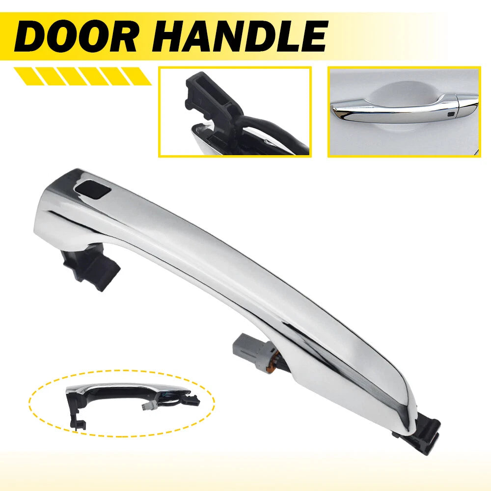Front Left Outside Door Handle for 2017-20 Hyundai Elantra Sedan w/ Smart Key EA 6B93BC-57