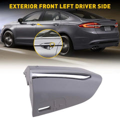 For 13-20 Ford Fusion Front LH FRONT Door Handle Lock Bezel CHROME Cover Cap EOA 6B93BC-57