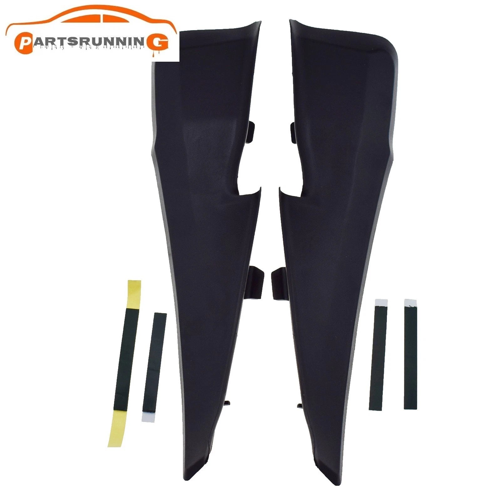 Pair Front Windshield Wiper Side Cowl Trim Cover For Peugeot 208 2008 96748542XT 6B93BC-57