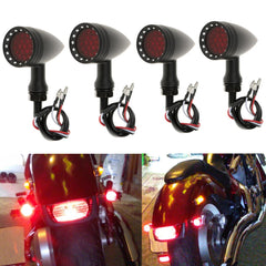4PCS LED Turn Signal Indicator For universal 12V motorcycles / motorbikes