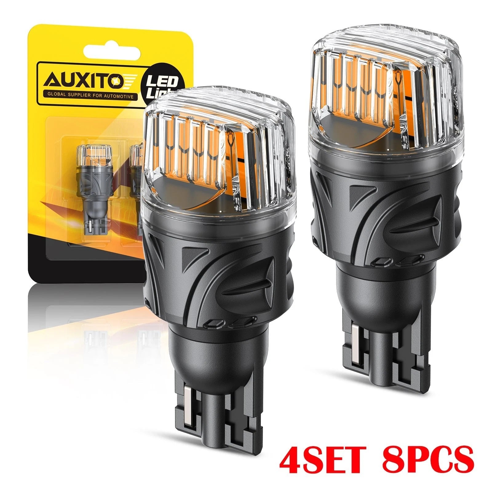 2-20PCS CANBUS T15 921 912 LED Backup Reverse Lamp Extremely Bright Amber Yellow 6B93BC-57