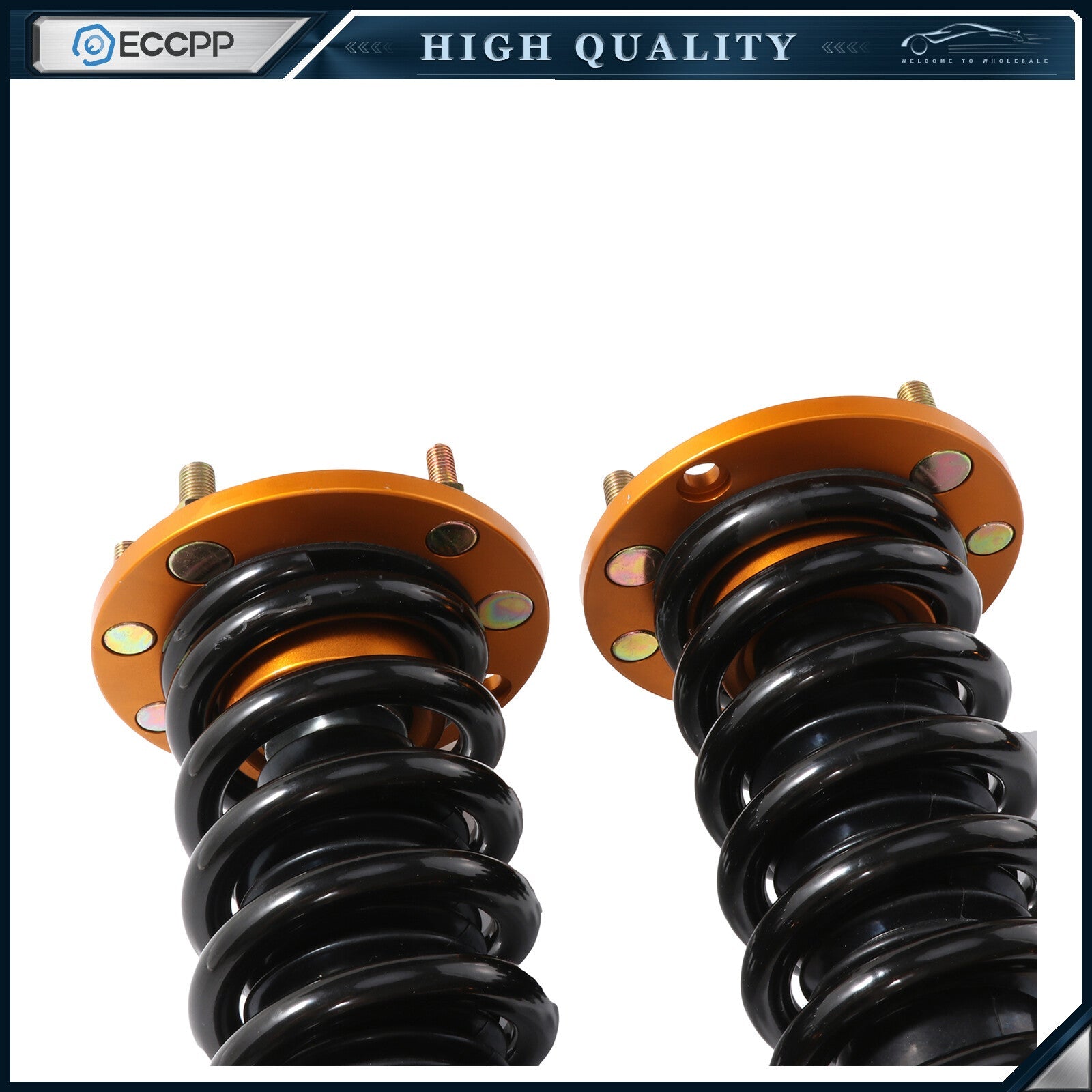 ECCPP Coilovers Suspension Kits For 08-12 Honda Accord Adj. Height Struts Shocks ECCPP